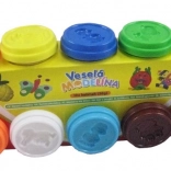 Boetseerklei MODELO 10×50 g – set met diverse kleuren