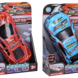 Metalend driftauto met vliegwiel 17 cm