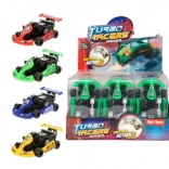 Plastic kart 9cm - verschillende kleuren