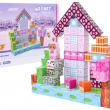 magnetische 3D-bouwstenen, 110 stuks