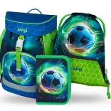 School Rugzak, Etui en Zak Baagl Airy Voetbal Bal Set
