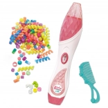 Grote set voor het inrijgen van haarparels