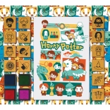 Leuke stempels met blok HARRY POTTER – schuimset van 14 stempels en 4 gekleurde inktkussens