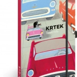 Notitieboekje Mol en autootje, gelinieerd 13 × 21 cm