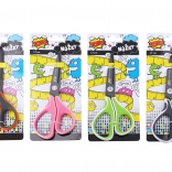 Gekleurde schaar 17,5 cm met zachte handgreep