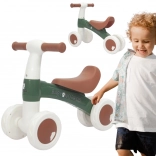 Woopie vierwielige loopfiets balance bike groen