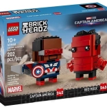 LEGO BrickHeadz Captain America en Red Hulk – figuren bouwset
