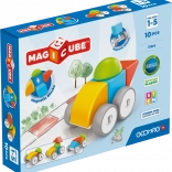 Geomag Magicube auto – magnetische bouwset voor de allerkleinsten (10 delen)