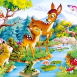 Puzzel 120 stukjes Little Deer