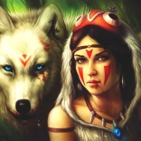 Puzzel Prinses Krijger 500 stukjes