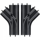 Wissel links en rechts voor autoracebanen Carrera GO!!!, GO!!! Plus en Digital 143