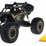 Metalen RC rock crawler 1:8 met 4x4-aandrijving en LED voor kinderen 3+