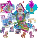 My Little Pony kristallen vuurtoren Mini World Magic met 5 figuurtjes