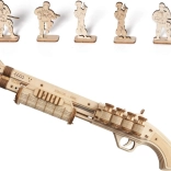 RoboTime 3D houten mechanische puzzel jachtgeweer Terminator