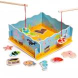 Houten magnetisch visspel BIGJIGS TOYS