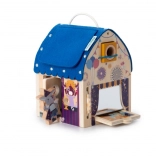 houten huisje met optische illusies Lilliputiens