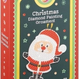 MOXY diamond painting – kerstornament Santa