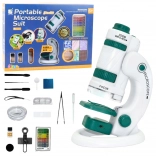 Draagbare educatieve 2-in-1 kindermicroscoop 60x/180x met accessoires