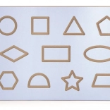 Vervangbaar paneel – vormen 60 × 40 cm