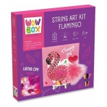 Creatieve set String Art Flamingo