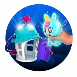 Lichtgevend huisje met eenhoorn Lumiluvs