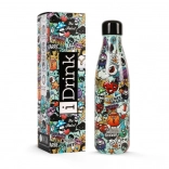 Thermosfles Urban met graffitimotief