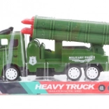 Militair voertuig met raketten – plastic model voor kinderen