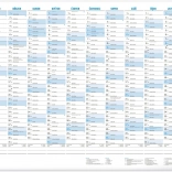 Jaar kalender 2026 A2