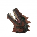 Rubberen dinosaurus-handpop