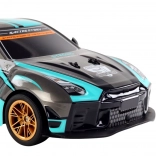 Grote RC sportauto 1:10 turkoois-zwart