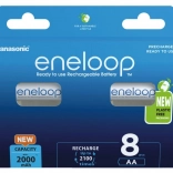 Eneloop AA-accu’s 2000 mAh 8 stuks