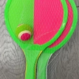 WIKY strandtennis-set met klittenband