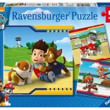 Ravensburger puzzel Paw Patrol Best Friends 3×49 stukjes
