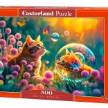 Puzzel 500 stukjes Magical Morning met katten