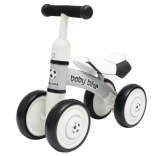 Kinderloopfiets BABY MIX Baby Bike – voetbaleditie, zwart‑wit