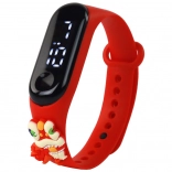 Kinderhorloge met touchscreen Draak Rood