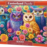 Castorland puzzel Uilenontmoeting in bloemen 3000 stukjes