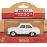 rollend model PRL Syrena 104 wit 1:43 die-cast
