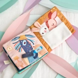 Textiel activiteitenboek LILLIPUTIENS – hertje Stella en haar knuffeldoekje