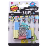 Kantoorklemmen 25 mm, 6 stuks