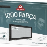 Puzzel Frame 96x34 cm zwart