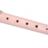 Houten fluit met konijntje