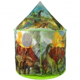 Kinder tent dinosaurussen voor de tuin groen