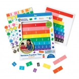 Regenboog-breukentegels met opbergvak van Learning Resources