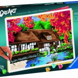 creart premium: molen – schilderen op nummer