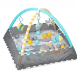 Speel- en educatieve speelmat MoMi LAMMIS met ballen