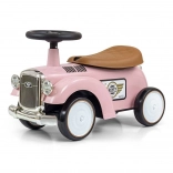 Loopfiets ROYCE Retro roze met opbergruimte en EVA-wielen