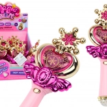 Prinsessen Toverstok Kleurrijke Lichten Geluiden Roze