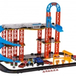 Speelset parkeerplaats met autootjes