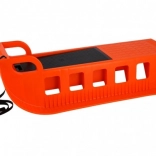 Kunststof slee Kamzík met trekriem 85 × 41 cm – Oranje